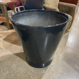Massive High Glass Fiberglass Planter ACCESSORIES Black 28Wx28H
