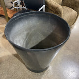 Massive High Glass Fiberglass Planter ACCESSORIES Black 28Wx28H
