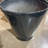 Massive High Glass Fiberglass Planter ACCESSORIES Black 28Wx28H