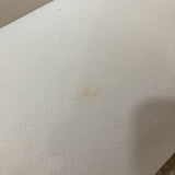 TOV Leigh Channeled Velvet BENCH Cream 56Wx17Dx18.7H