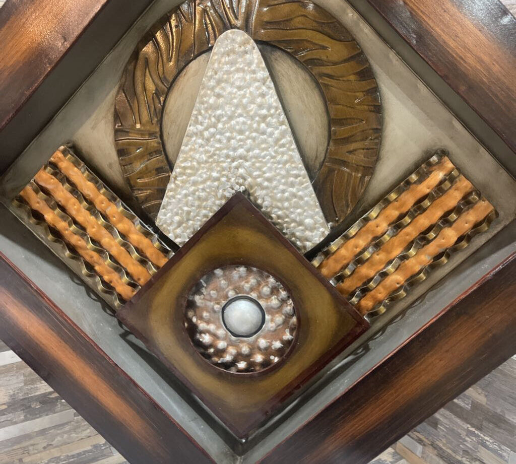 Mixed Metals Wall Hanging ART WORK 25Wx25H