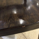 William Sonoma Bradford Dark Wood DINING CHAIRS Alfresco Brown 20Wx20Dx37H