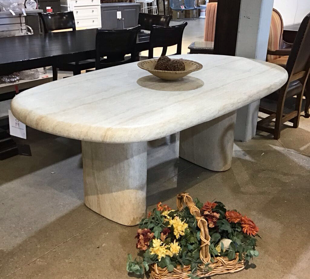 Lulu and Georgia Artesia Indoor/Outdoor DINING TABLE 78w42d30h