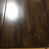 Pottery Barn Banks Extendable w/ Two 18" Leaves DINING TABLE Alfresco Brown 92w40d30h