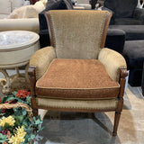 Neoclassical Nailhead Trim Armchair CHAIR 29w23d34h