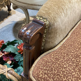 Neoclassical Nailhead Trim Armchair CHAIR 29w23d34h