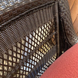 Woven Resin Wicker Rocker OUTDOOR 34w30d36h