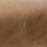 Stressless Brown Leather Ekornes Recliner SOFA Brown 71w32d33h