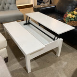 TRULSTORP Lift-Top COFFEE/COCKTAIL TABLE White 45w27.5d16h