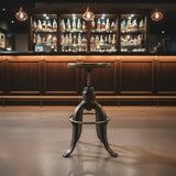 Parnell Adjustable Swivel Iron Stool BAR/COUNTER STOOL 17d22h