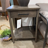 Lennon 1-Drawer NIGHTSTAND Soft Brown 21w18d28h