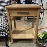 Lennon 1-Drawer NIGHTSTAND Light Natural 21w18d28h