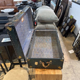 Vintage Steamer Trunk FURNITURE 36w20d12.5h