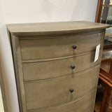 Pottery Barn Chloe Tall 5-Drawer DRESSERS/CHESTS Ash Gray 34w19d54h