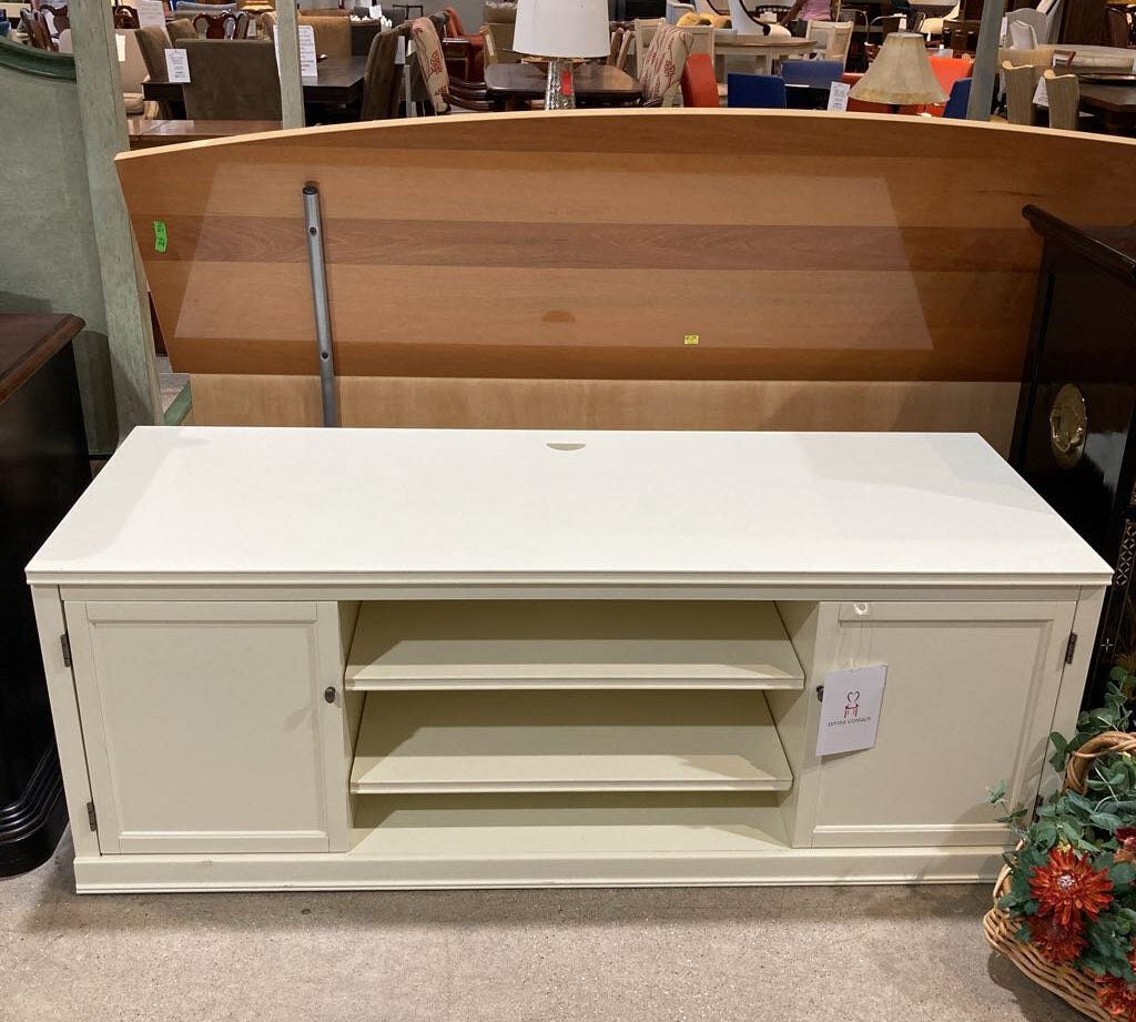 Pottery Barn Logan 2-Door MEDIA CONSOLE 62w23d22.5h