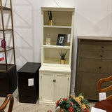 Pottery Barn Logan Cabinet & Bookcase Hutch FURNITURE 24w23d75h