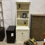 Pottery Barn Logan Cabinet & Bookcase Hutch FURNITURE 24w23d75h
