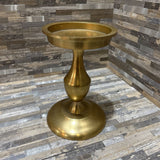 Pottery Barn Chester Brushed Brass Candle Holder ACCESSORIES 5d8h