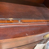 Vintage Cherry 3-Drawer China Cabinet FURNITURE 36w14d70h