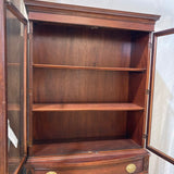 Vintage Cherry 3-Drawer China Cabinet FURNITURE 36w14d70h