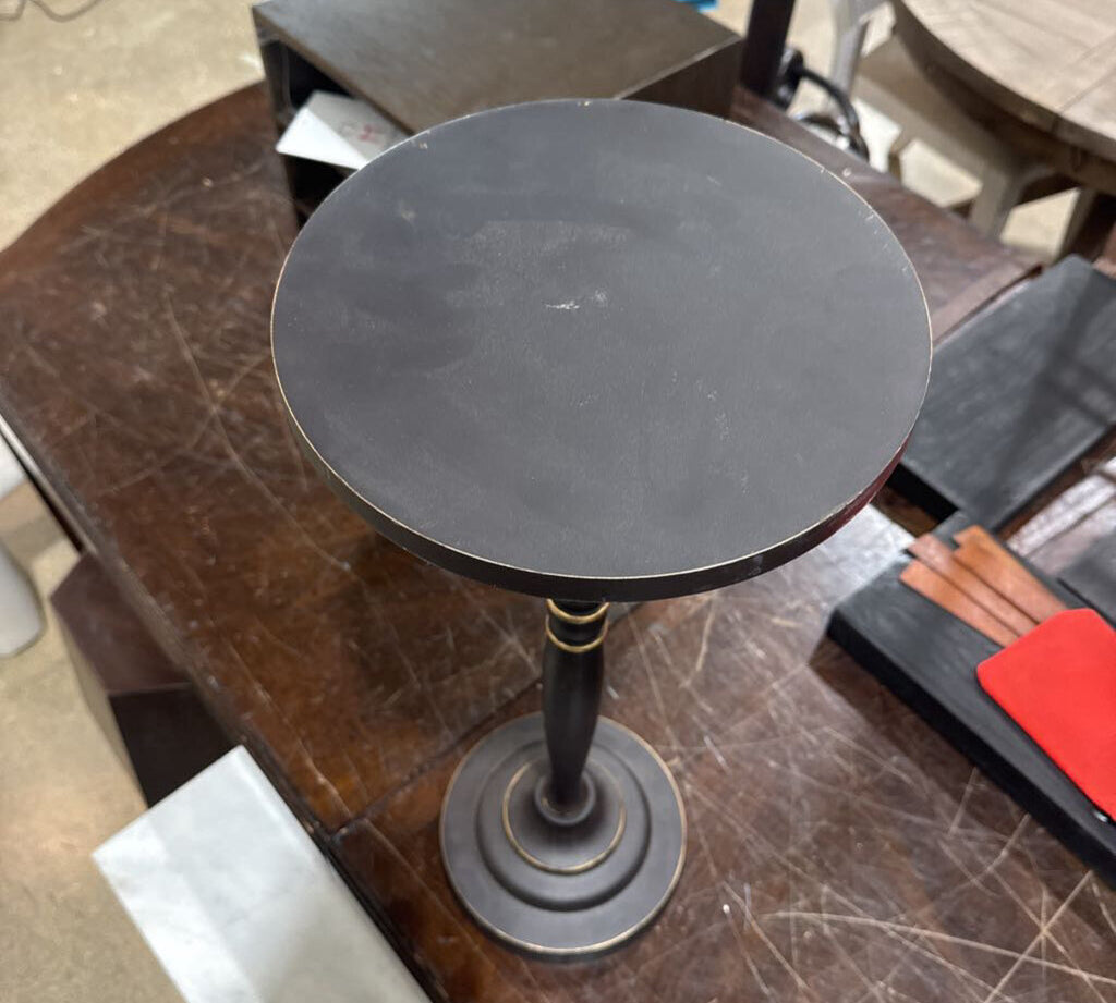 Langford Pedestal SIDE TABLE 10d22.5h