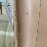 Post Modern Italian Design Leather DINING CHAIRS 17Wx17Dx35H