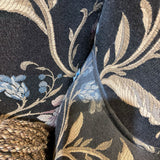Fine Custom Floral Pattern Wingback CHAIR 31Wx28Dx42H