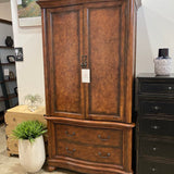 2pc Wardrobe w/ Lower 2-Drawer Dresser CABINET 44Wx23Dx84H