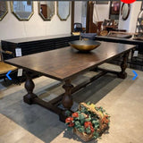 Restoration Hardware 17th C. Monastery Rectangular DINING TABLE 108w43.5d30h