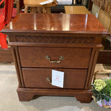 Lane Furniture Cherry 2-Drawer NIGHTSTAND 28w17d29h