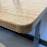 Jarvis Bamboo Fully Standing Contour Desk DESKS 72w30d24h
