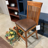 Mission Counter Height w/ Padded Seat BAR/COUNTER STOOL 17w18d42h