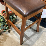 Mission Counter Height w/ Padded Seat BAR/COUNTER STOOL 17w18d42h