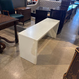 Ballard Designs Suzanne Kasler Geneva Low CONSOLE TABLE White 56w17d26h