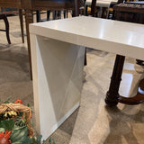 Ballard Designs Suzanne Kasler Geneva Low CONSOLE TABLE White 56w17d26h