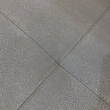 Custom Upholstered Shagreen BENCH 45w17d16.5h