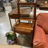Burton Curio Table FURNITURE Medium Brown 18w20d24.5h