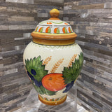 Ceramic Biscotti Jar w/ Lid ACCESSORIES 6Wx10H