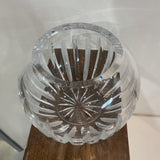 Crystal Dual Texture Spherical Rose Bowl Vase ACCESSORIES 5.5Wx5.5H