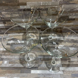 4pc Set Martini Glasses ACCESSORIES 5Wx7.5H
