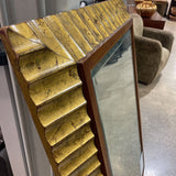 Baker Funiture Large Scallop Edge Gilt Frame MIRRORS 34Wx3.5Dx50H