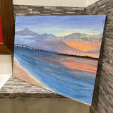 Signed Canvas Seascape ART WORK 40x30