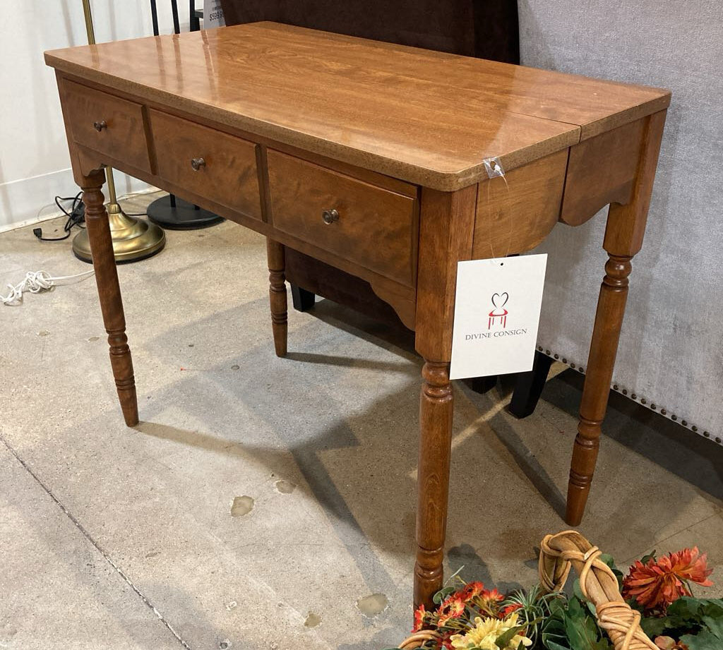 Solid Wood Accent Table DESKS 34w19d30h