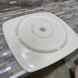 Italian Ceramic Butterfly Tray ACCESSORIES 16.75Wx15.5Dx1H