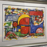 Stephen Watson "Spanish Cityscape" Lithograph Signed & Numbered 16/45 ART WORK 36.5Wx30.5H