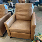 Ballard Designs Layla Leather Pushback RECLINERS 34w34d39h