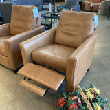 Ballard Designs Layla Leather Pushback RECLINERS 34w34d39h