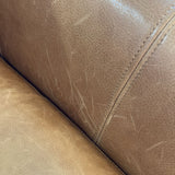 Ballard Designs Layla Leather Pushback RECLINERS 34w34d39h