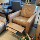 Ballard Designs Layla Leather Pushback RECLINERS 34w34d39h