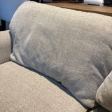 Fabric Skirted Roll-Arm LOVE SEAT 70w40d32h